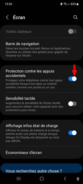 samsung S21 mode poche