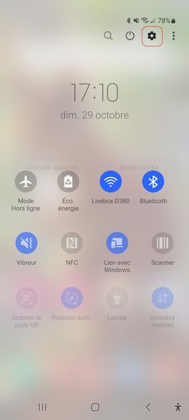 samsung S21 mode poche