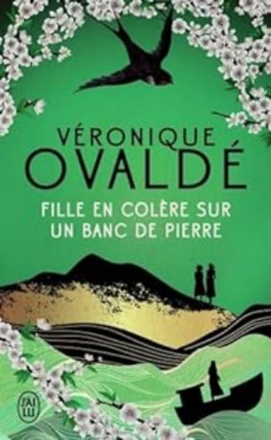 Véronique Ovaldé-Fille en colère sur un banc de pierre